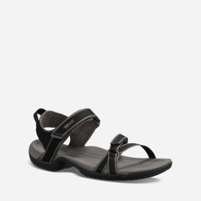 Teva Verra - Women's Teva Hiking Sandals - Black | India (NWJE03517)